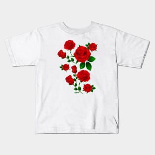 Red Roses Kids T-Shirt